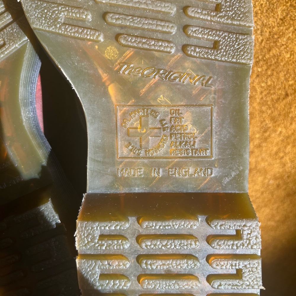 DR MARTENS 1460 Made in England Horween Leather Boots - Dublin Two Tone - Picture 10 of 12